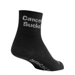 Cancer Sucks Black socks