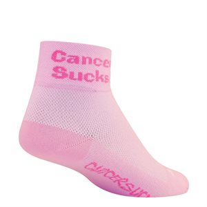 Cancer Sucks Pink socks