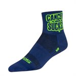 SGX 3.5" Cancer Sucks Navy socks