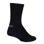 SGX 6" Black socks
