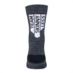 SGX Team Skinny Legs - Wool Charcoal Gray Socks